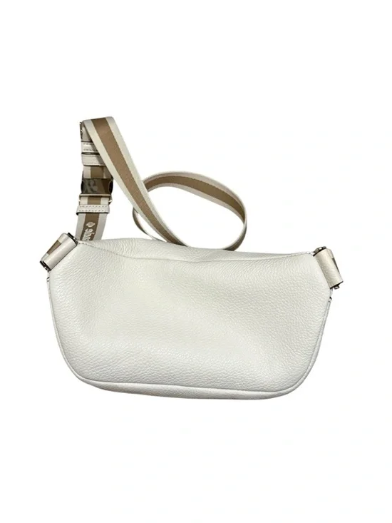 Kate Spade Emma Belt Bag Pebbled Leather  Parchment White Crossbody - Picture 3 of 4